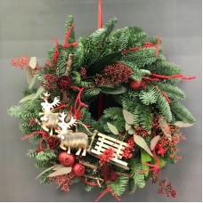 Door or table advent wreath, 40cm